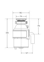 Teka TR 23.1 Çöp Öğütücü